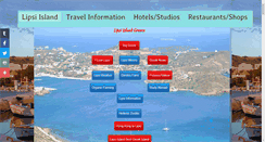 Desktop Screenshot of lipsiisland.com